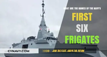 Unveiling the Legacy: Names of the Navy's First Six Frigates