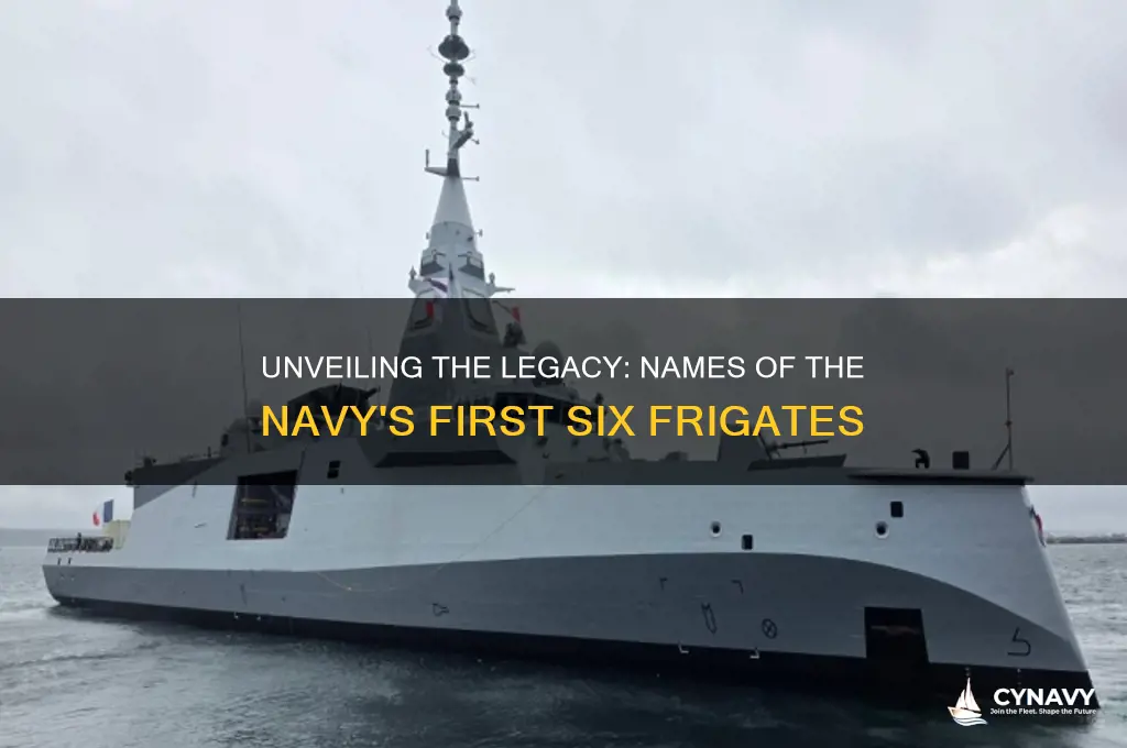 what are the names of the navy