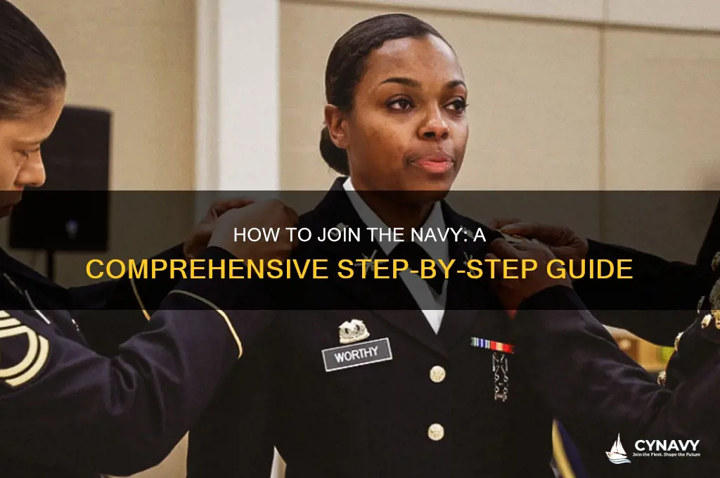 what are the steps to get into the navy