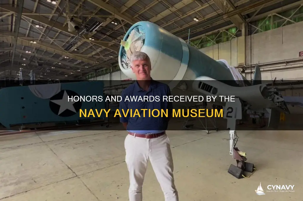 what awrds did the navy aviation museum get
