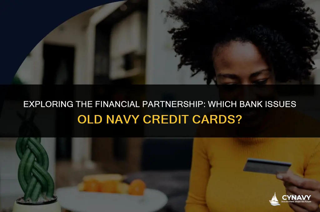 what bank is old navy credit card