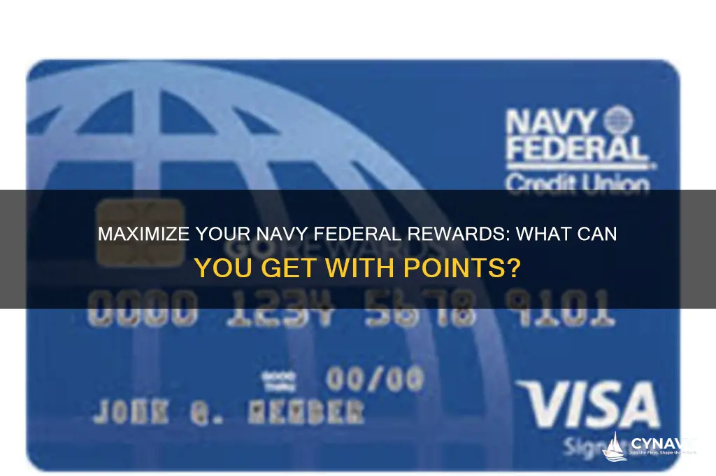 what can i get wiht navy fed points
