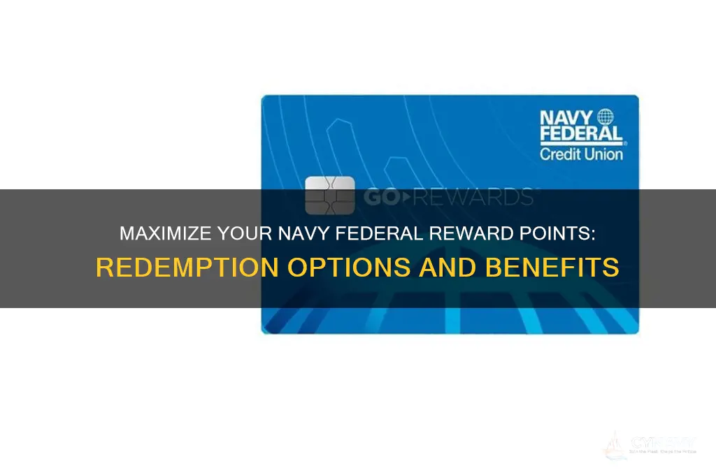 what can i get with my navy federal reward points