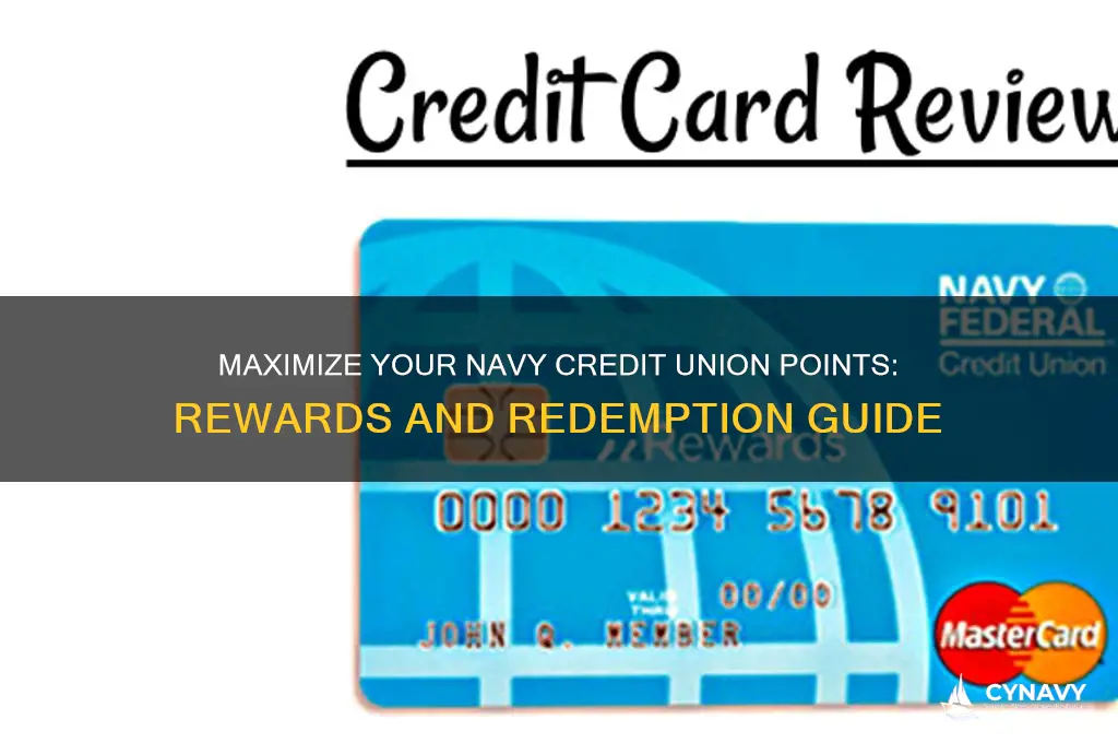 what can i get with points at navy credit union