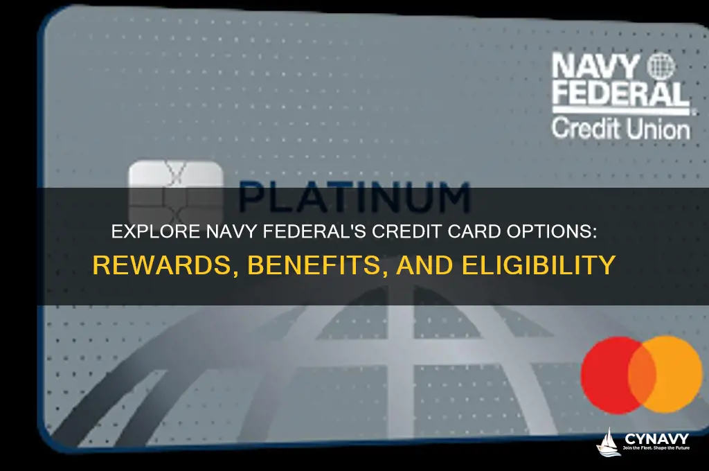 what cards can i get through navy federal
