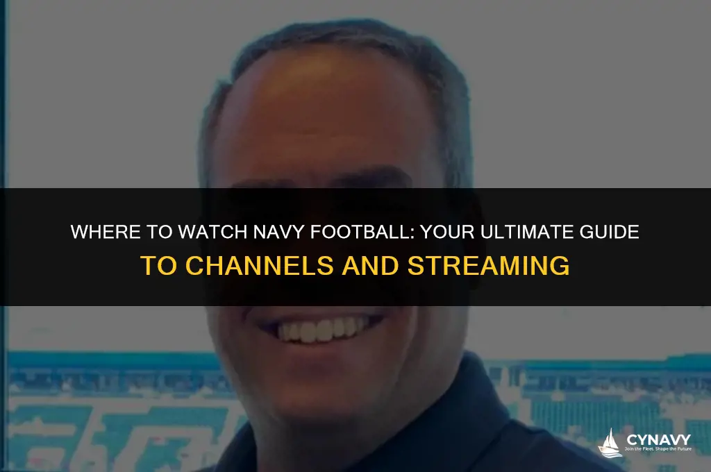 what channel is navy football on