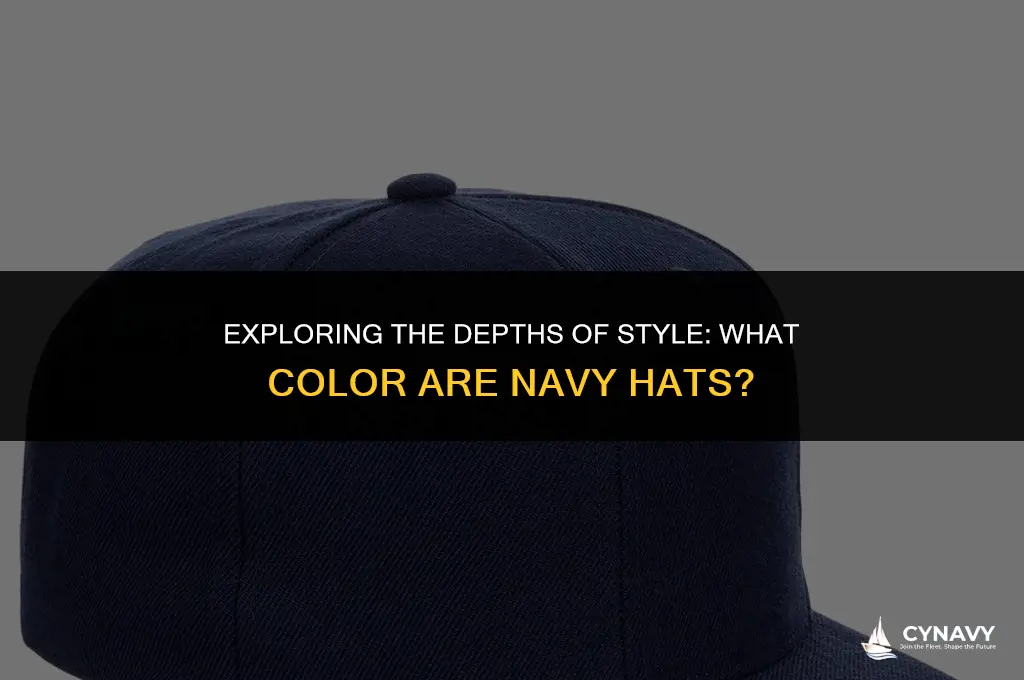 what color are navy hats