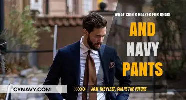 Elevate Your Style: Blazer Colors to Pair with Khaki and Navy Pants
