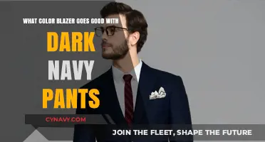 Elevate Your Style: The Perfect Blazer Colors for Dark Navy Pants