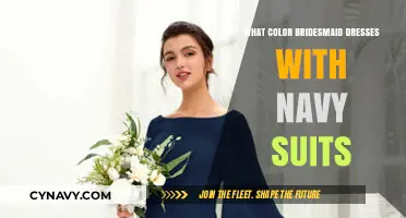 Elegant Bridesmaid Dress Colors to Complement Navy Suits