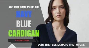 Elevate Your Style: The Perfect Button-Up Shirt to Pair with a Navy Blue Cardigan