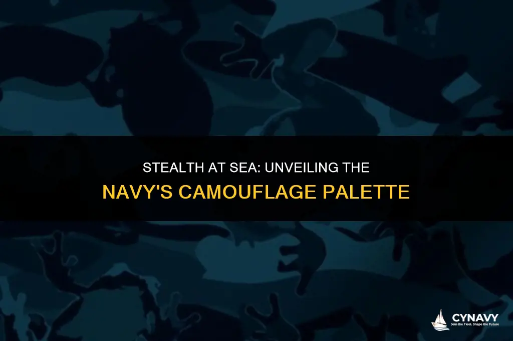 what color camo does the navy wear