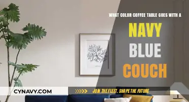 Perfect Pairings: Coffee Table Colors to Complement Your Navy Blue Couch