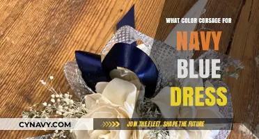 Elegant Pairings: Corsage Colors to Complement Your Navy Blue Dress