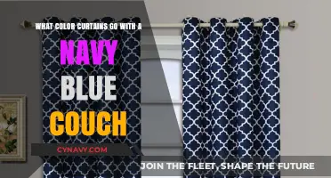 Elevate Your Living Room: Perfect Curtain Colors for a Navy Blue Couch