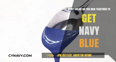 Mixing Colors: How to Create the Perfect Navy Blue Shade