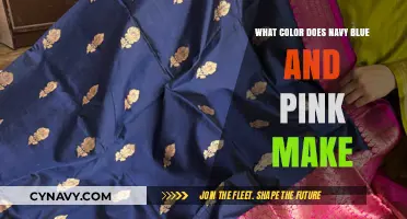 Mixing Navy Blue and Pink: What Color Does It Make?