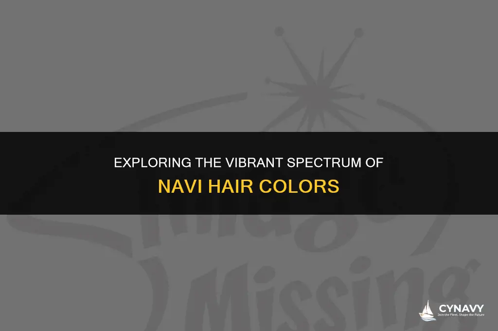 what color dpes navi hair come in