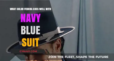 Elevate Your Style: The Perfect Fedora for Your Navy Blue Suit