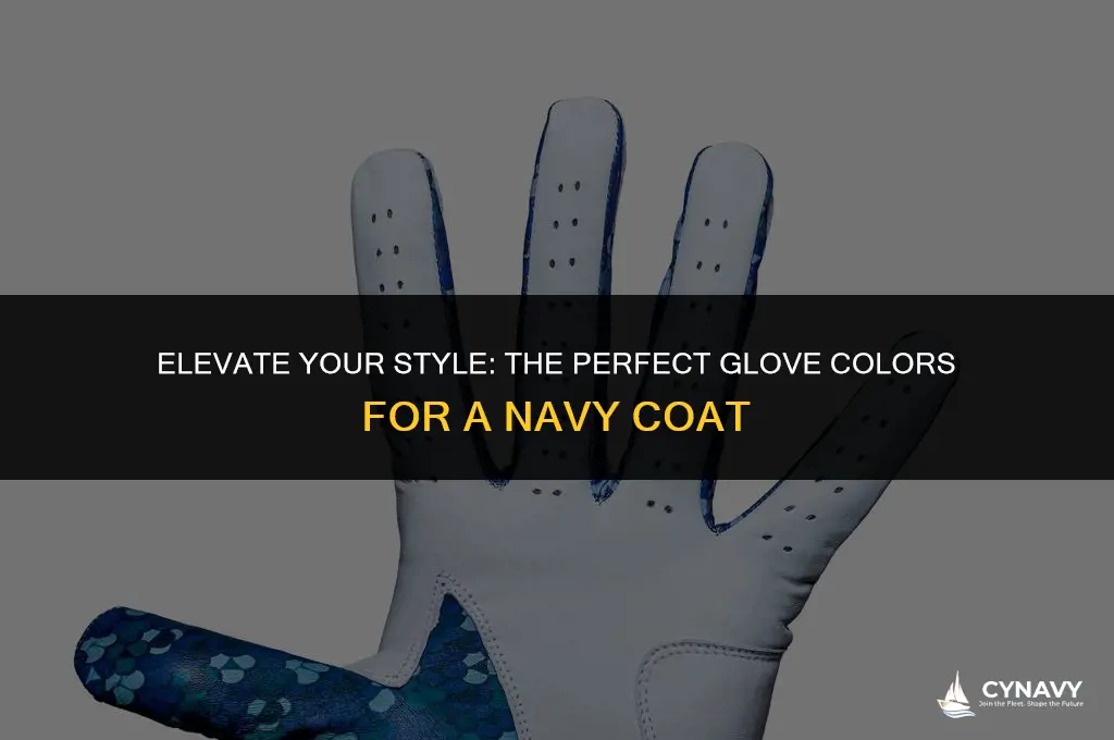 what color gloves with navy coat
