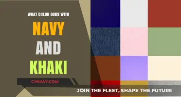 Divine Hues: Exploring the Navy and Khaki Color Palette