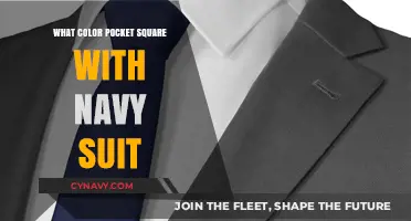 Elevate Your Navy Suit: Pocket Square Color Guide