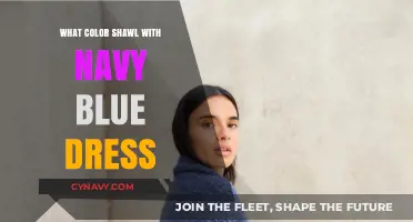 Elegant Shawl Pairings: Complementing Navy Blue Dresses with Style