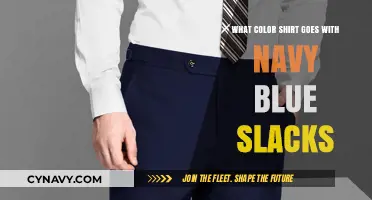 Elevate Your Style: The Perfect Shirt to Pair with Navy Blue Slacks