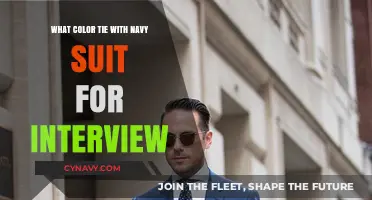 Perfect Pairing: The Ideal Tie Color for Your Navy Suit Interview