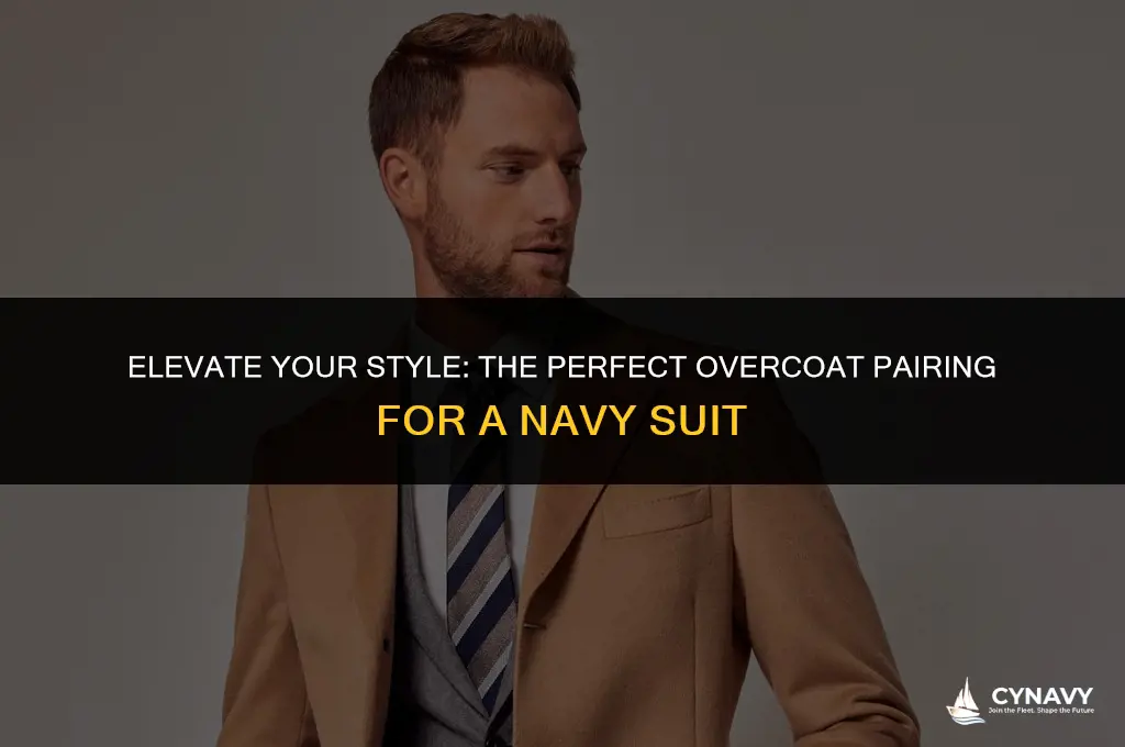what colour overcoat with navy suit