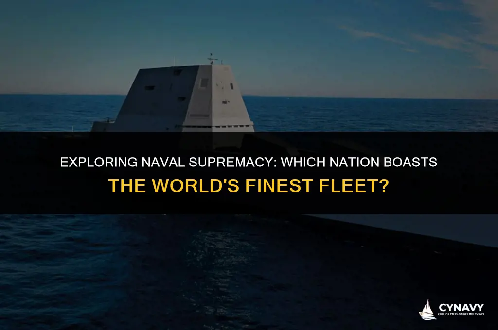 what country has the best navy
