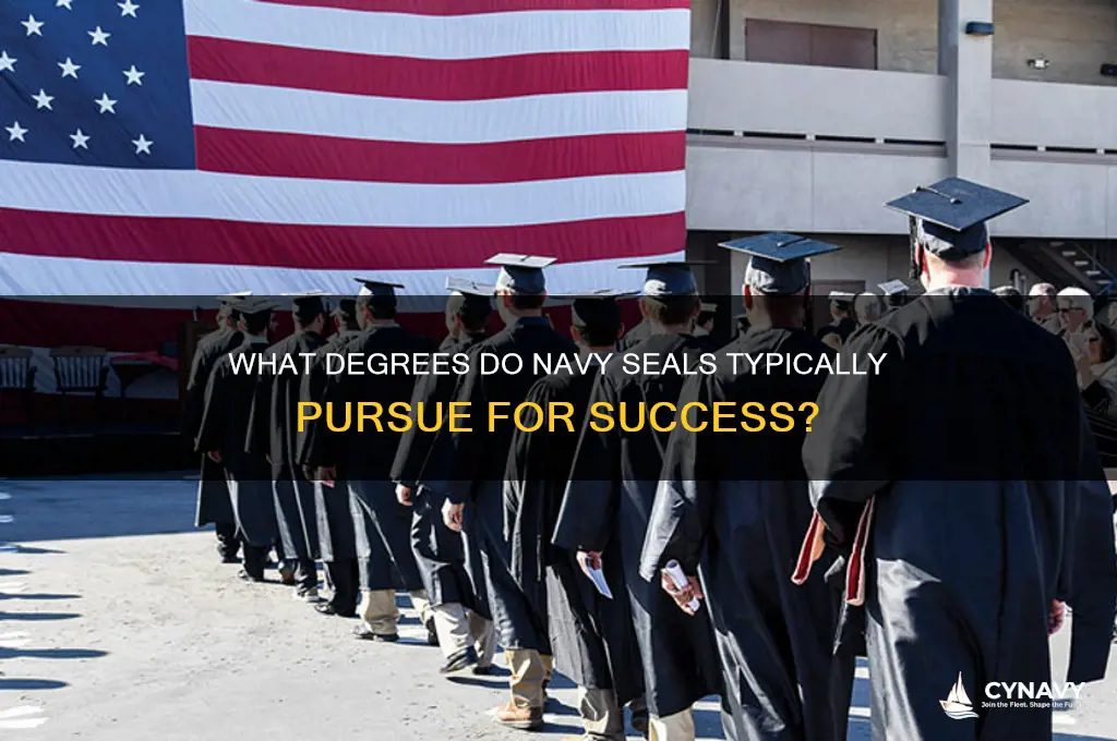 what degree do most navy seals get