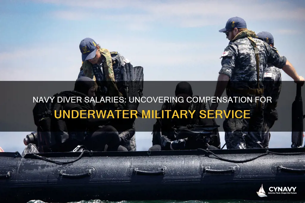 what do navy divers get paid