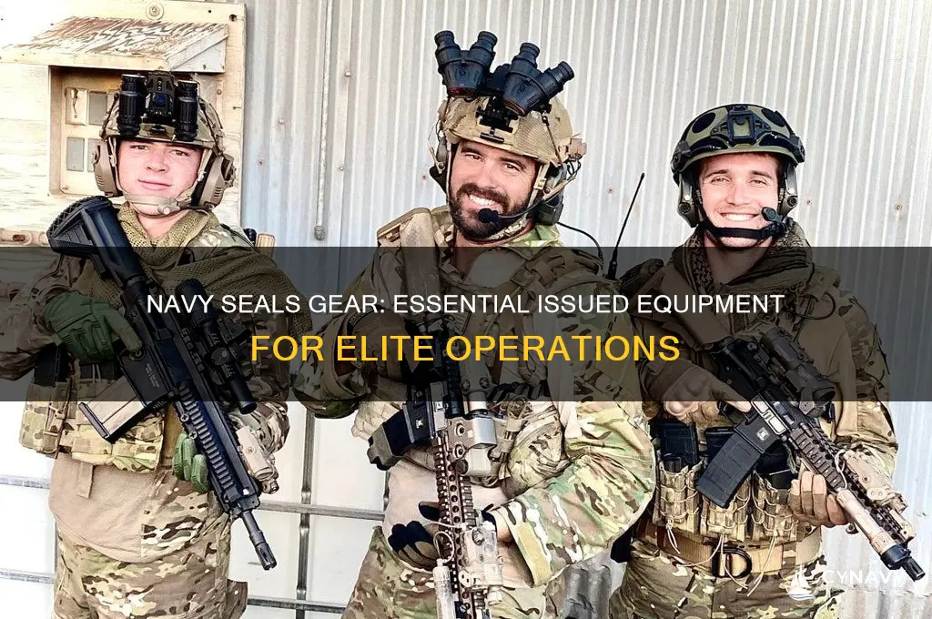 what do navy seals get issued