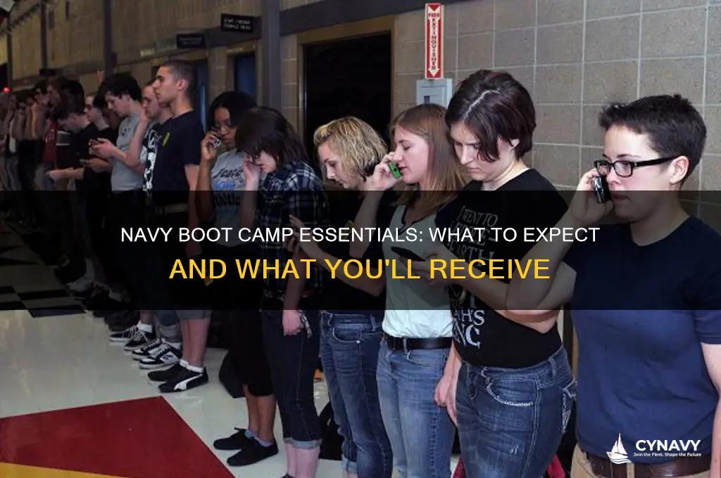 what do you get at navy boot camp