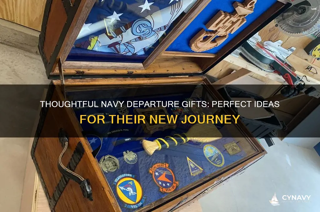 what do you get someone leaving for the navy