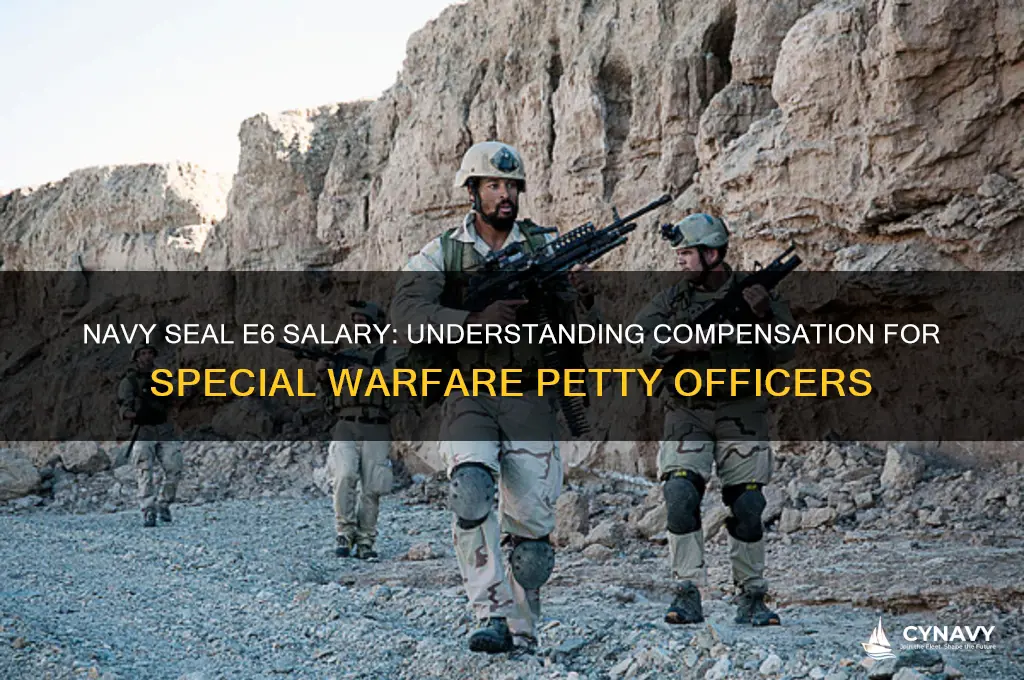 what does a navy seal e6 get paid