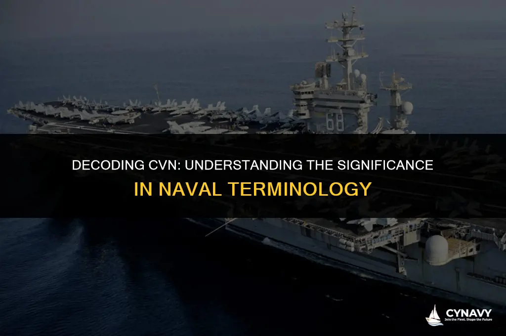 what does cvn stand for navy