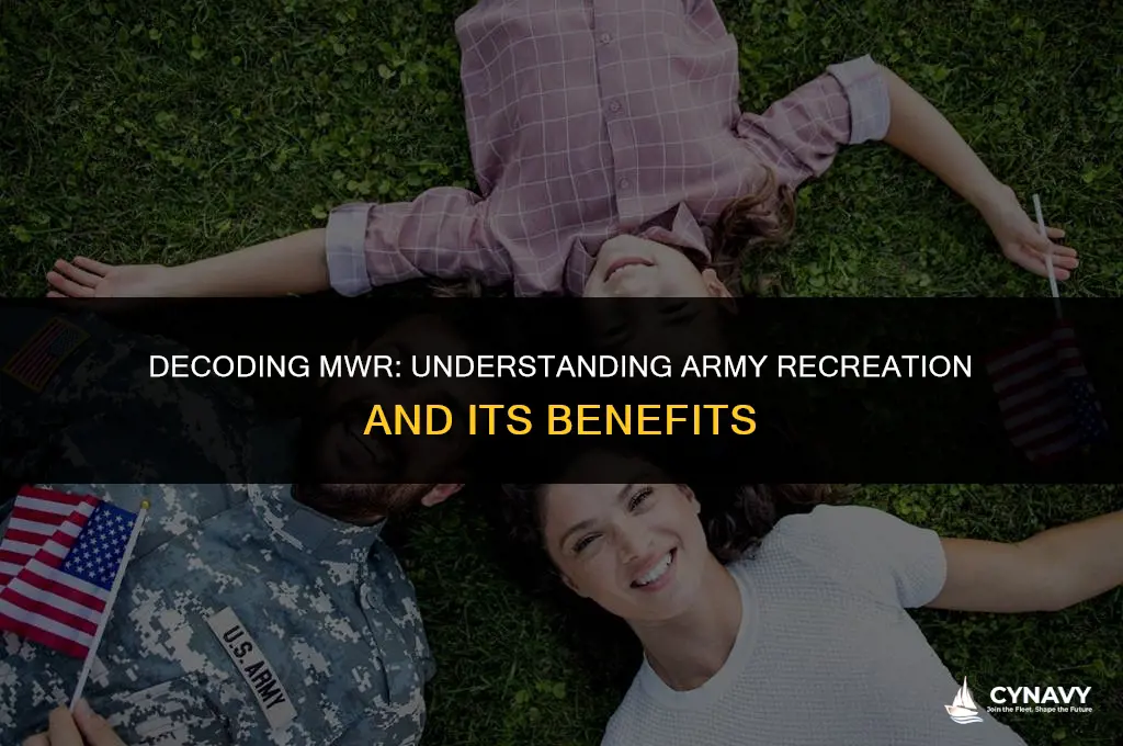 what does mwr stand for army