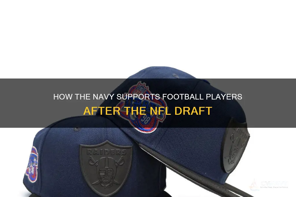 what does navy do if a football player gets drafted