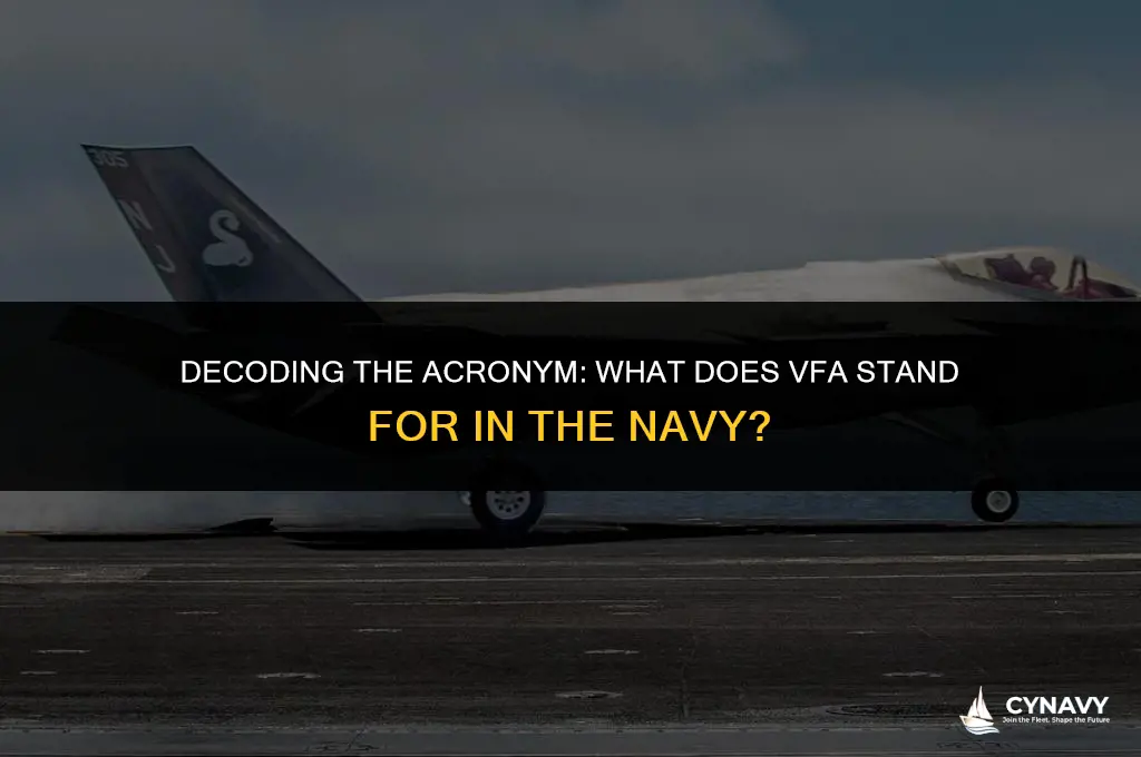 what does vfa stand for navy