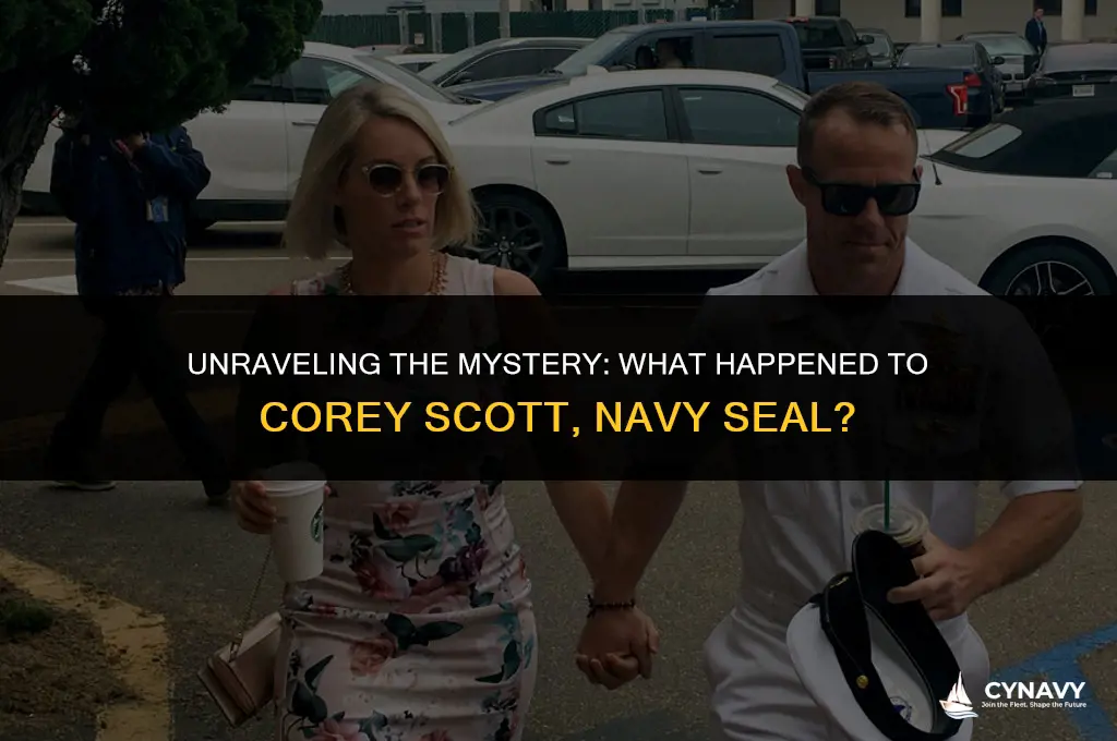 what happened to corey scott navy seal