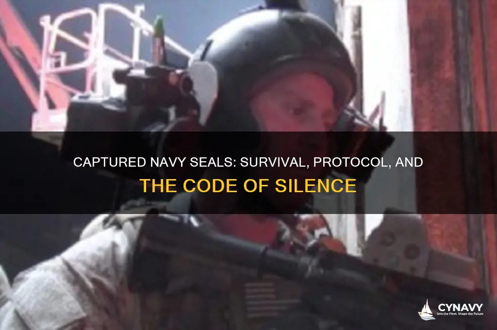 what happens if a navy seal gets captured