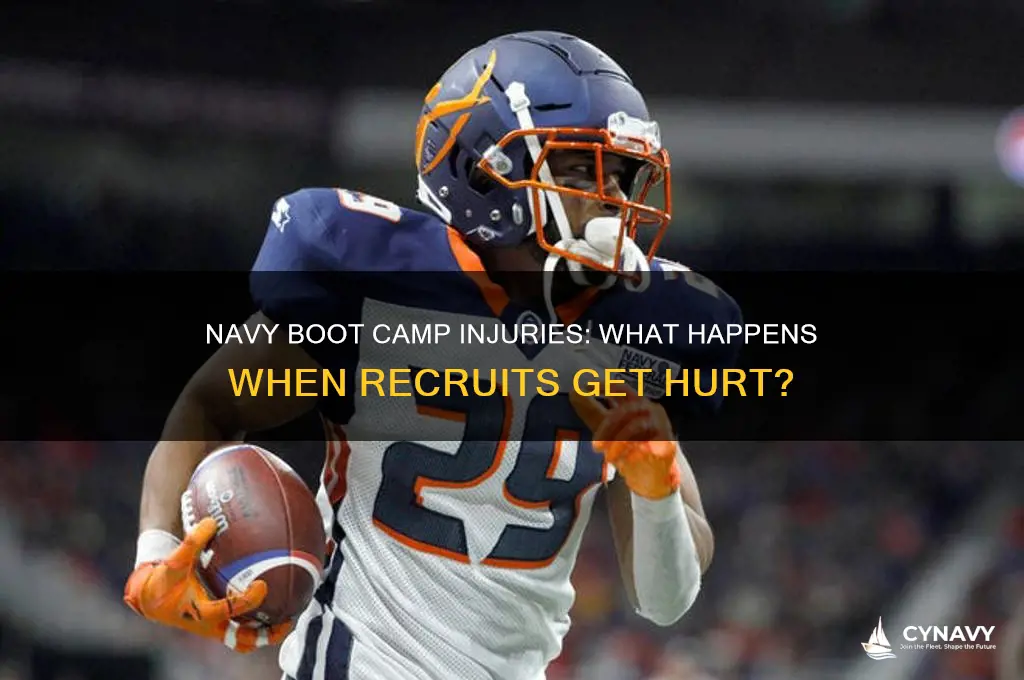 what happens if you get injured in navy boot camp