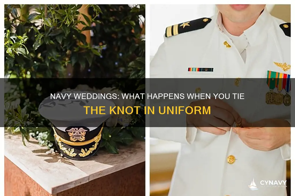 what happens if you get married in the navy