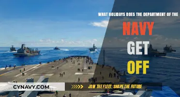 Navy Department Holidays: Official Days Off for Sailors and Civilians