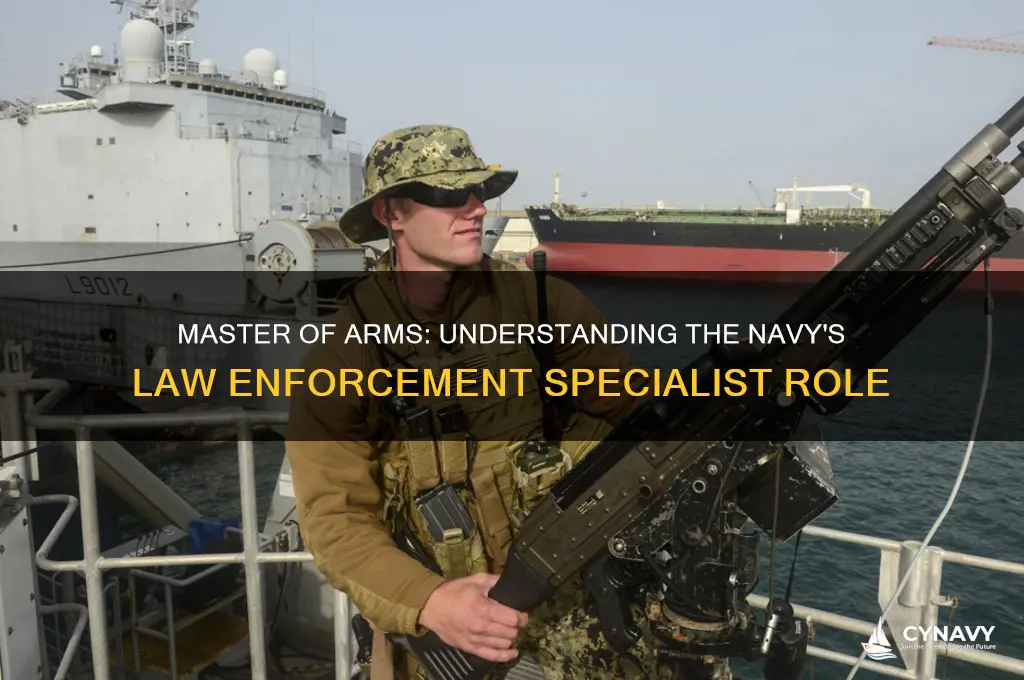 what is a master of arms in the navy