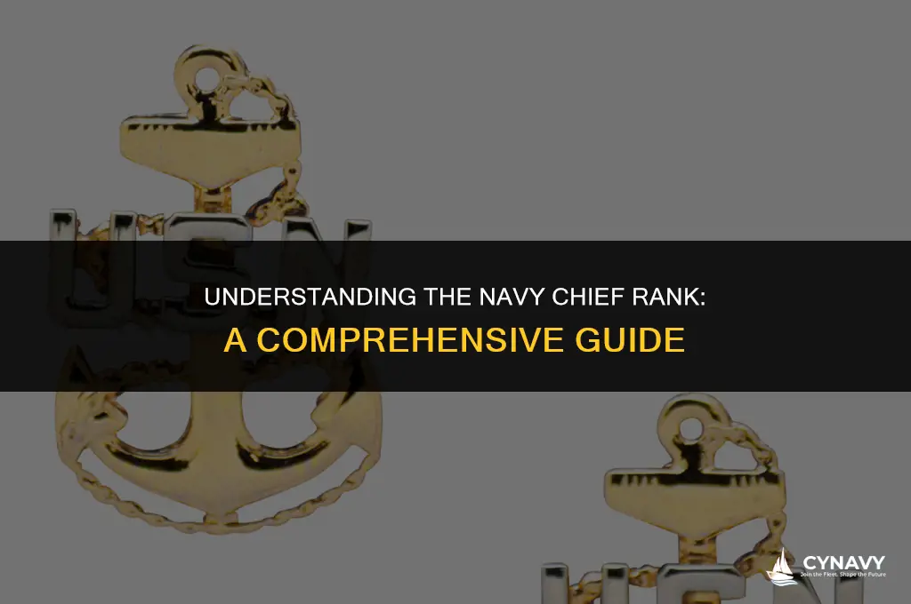 what is a navy chief rank