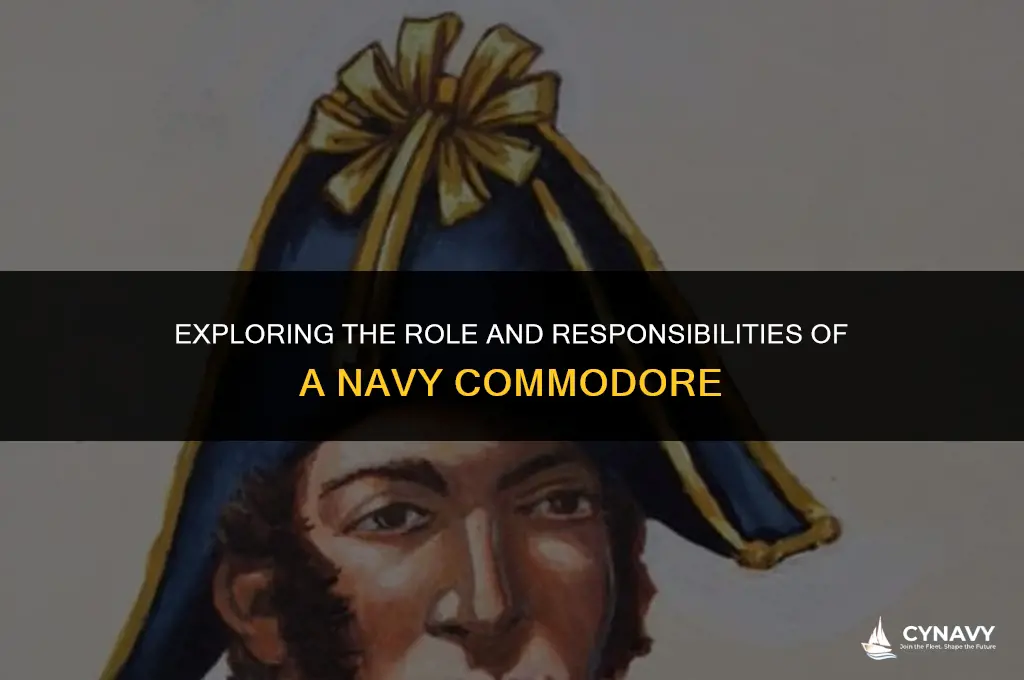 what is a navy commodore