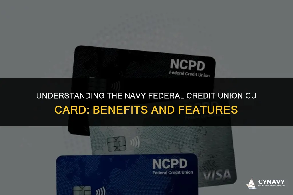 what is a navy federal credit union cucard